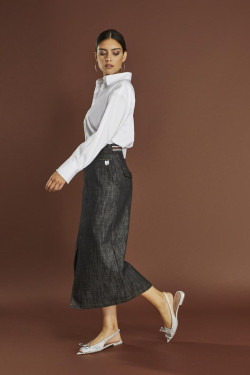 S9349 LONG SKIRT WITH FLAPS...