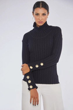 N/373 RIBBED TURTLENECK...